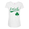 irish Maternity Scoop Neck T-shirt