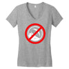 anti emo Women's V-Neck T-Shirt