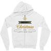 snow merry christmas Zipper Hoodie
