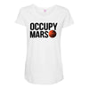 Occupy Mars Maternity Scoop Neck T-shirt