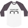 life behind bars bicycle 3/4 Sleeve Shirt