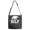 bilf, bear i'd like to Adjustable Strap Totes