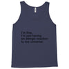 the oc allergic reaction Tank Top