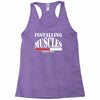 funny installing muscles, ideal gift, birthday present Racerback Tank