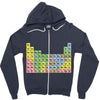 canadian periodic table Zipper Hoodie