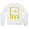 chemical element for iron man Crewneck Sweatshirt