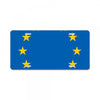 EU Stars Europe, European Union Flag, Symbol, Sign License Plate