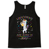 Unicorns are born in May Tank Top