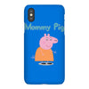 peppa pig mommy pig iPhoneX Case