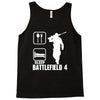 eat sleep battlefield 4, funny Tank Top