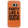 funny t shirt party like a rockstar tee hilarious shirt Samsung Galaxy S7 Edge