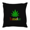 is smoke Throw Pillow