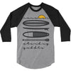 stand up paddle 3/4 Sleeve Shirt