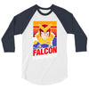 falcon punch out 3/4 Sleeve Shirt