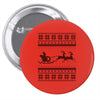 ugly santa claus Pin-back button