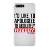 conor mcgregor apologize ufc mma notorious iPhone 7 Plus Case