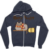 Pusheen the Cat Harry Potter Zipper Hoodie