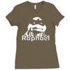 rapael turtles  funny Ladies Fitted T-Shirt