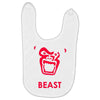 instinct attention gorilla beast Baby Bibs