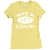made in 1975 mens 40th birthday Ladies Fitted T-Shirt