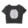 male brain Crop Top