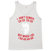 i don't always ch ch ch ch Tank Top