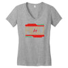 isla nublar acu Women's V-Neck T-Shirt