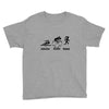 swim bike and run Youth Tee