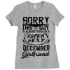 This Guy Is Taken By A Super Sexy December Girlfriend Ladies Fitted T-Shirt