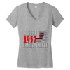 made in 1957 finest quality Women's V-Neck T-Shirt