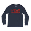 santa red glitter Long Sleeve Shirts