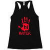 hai hater trending Racerback Tank