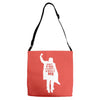 don't you forget about me 80's party music retro Adjustable Strap Totes