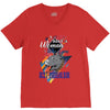 who loves rotweiller V-Neck Tee