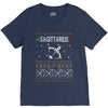 sagittarius christmas ugly sweater V-Neck Tee