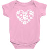 cat love paw Baby Onesie