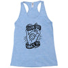 cootie shot (black) Racerback Tank