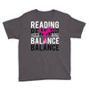 Reading Yoga Wine Balance Youth Tee