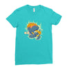 charging Ladies Fitted T-Shirt