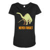 never forget Maternity Scoop Neck T-shirt