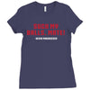 Suck my balls mate Ladies Fitted T-Shirt