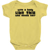body like this (2) Baby Onesie