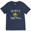 world's best mom V-Neck Tee