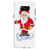 father christmas ringing xmas bells santa Samsung Galaxy S8