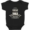 premium vintage 1982 classic perfectly aged limited edition Baby Bodysuit