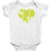 my heart is on that field Baby Onesie