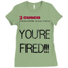 back to the future you are fired Ladies Fitted T-Shirt
