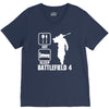 eat sleep battlefield 4, funny V-Neck Tee