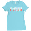 i'm a frakking cylon Ladies Fitted T-Shirt