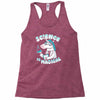 science is magical Racerback Tank